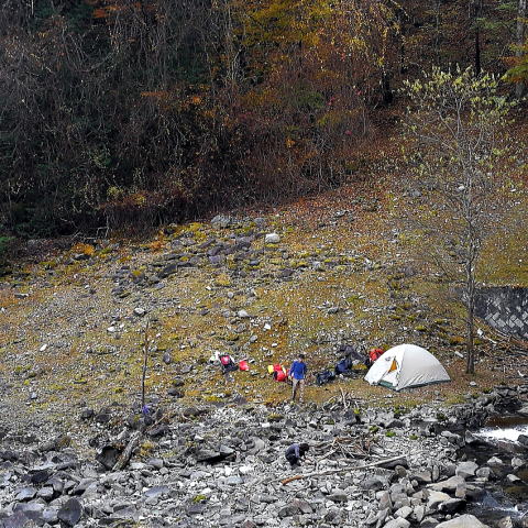 2020.11.7-8 徳和川〜大ダオ〜黒金山(尾根歩き・その他)