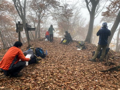 2020.11.3　日光・火戸尻山～鳴虫山（尾根歩き）