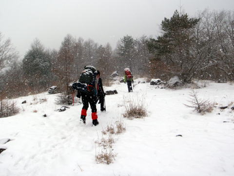 2016.2.20-21 八ヶ岳 権現岳(雪山)