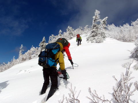 2016.2.20-21 八ヶ岳 権現岳(雪山)