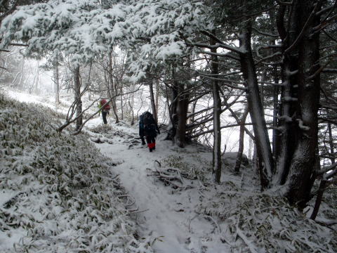 2016.2.20-21 八ヶ岳 権現岳(雪山)