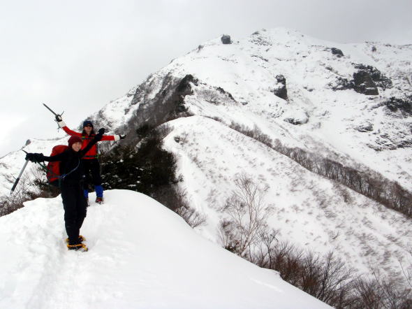 2016.1.17　白毛門（雪山）