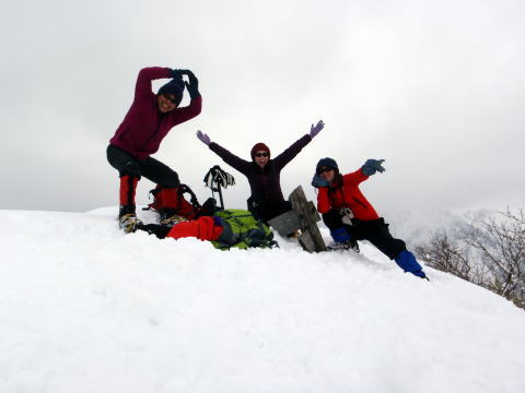 2016.1.17　白毛門（雪山）