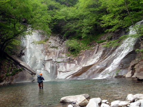 2016.5.28-29　釜ノ沢西俣（沢登り）