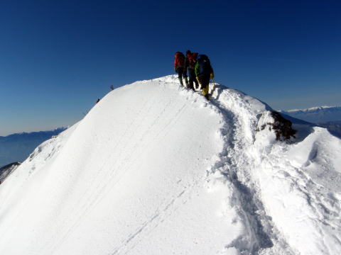 2015.1.24-25 赤岳 阿弥陀岳(雪山)