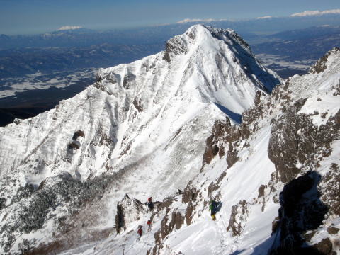2015.1.24-25 赤岳 阿弥陀岳(雪山)