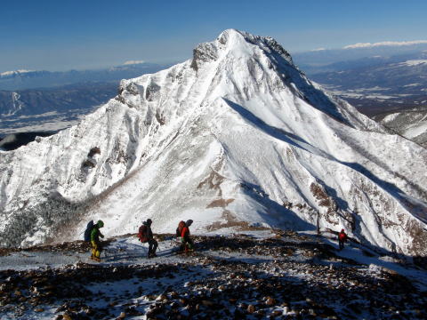 2015.1.24-25 赤岳 阿弥陀岳(雪山)