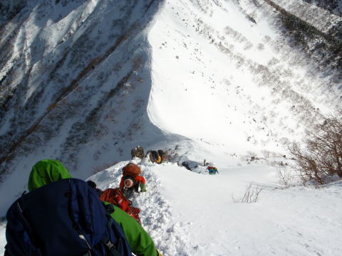 2015.1.24-25 赤岳 阿弥陀岳(雪山)