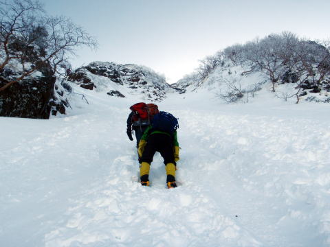 2015.1.24-25 赤岳 阿弥陀岳(雪山)