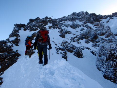 2015.1.24-25 赤岳 阿弥陀岳(雪山)