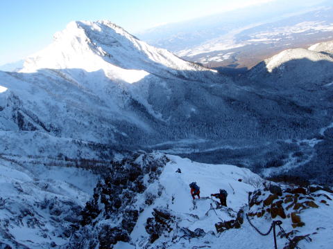 2015.1.24-25 赤岳 阿弥陀岳(雪山)