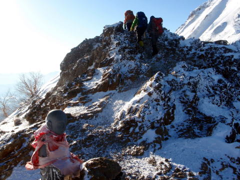 2015.1.24-25 赤岳 阿弥陀岳(雪山)