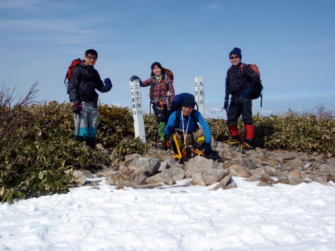 2015.4.11-12 巻機山(雪山)