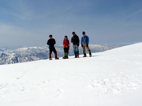 2015.4.11-12 巻機山(雪山)