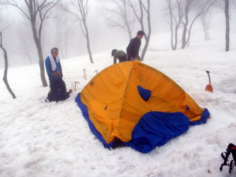 2015.4.11-12 巻機山(雪山)