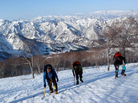 2015.4.11-12 巻機山(雪山)