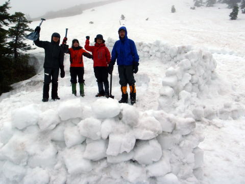 2015.5.3-6 黒部五郎岳(雪山)