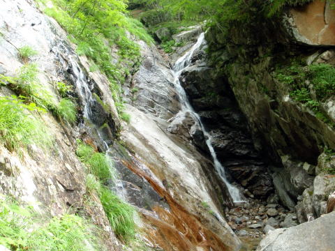 2015.6.14 鶏冠谷左俣(沢登り)