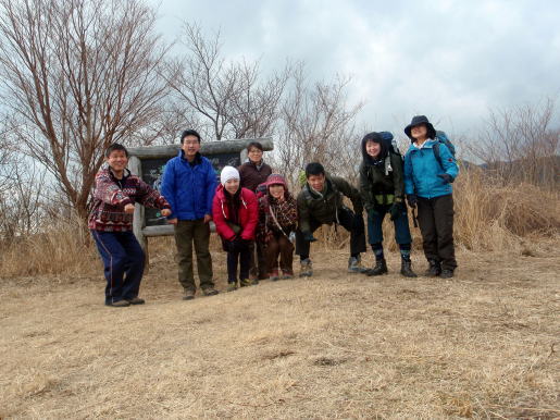 2014.1.5　南郷山（新年山行）（尾根歩き・イベント）