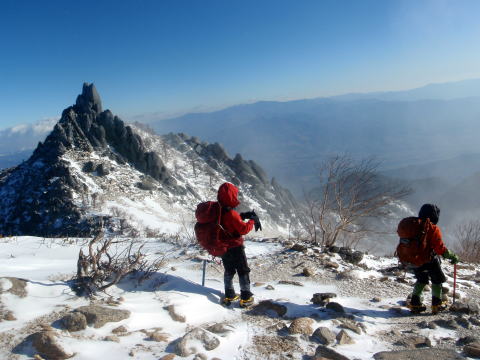 2014.1.12-13　鳳凰山（地蔵岳）　（雪山）