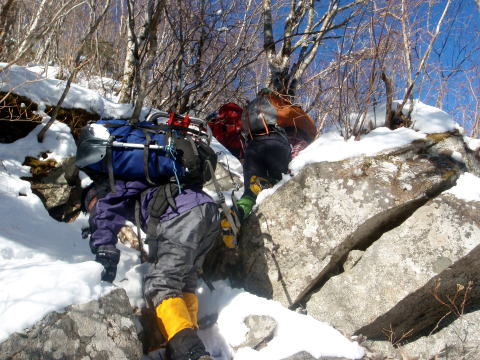 2014.1.12-13　鳳凰山（地蔵岳）　（雪山）
