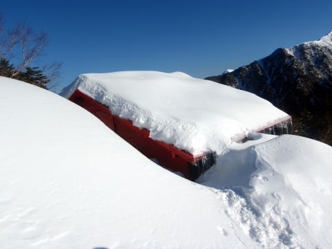 2014.3.22-23 越百山(雪山)