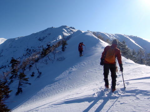 2014.3.22-23 越百山(雪山)