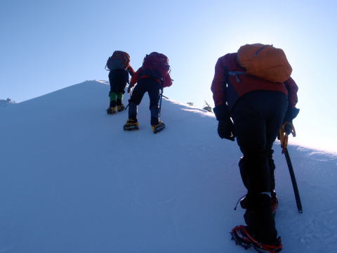 2014.3.22-23 越百山(雪山)