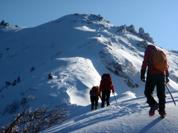 2014.3.22-23 越百山(雪山)
