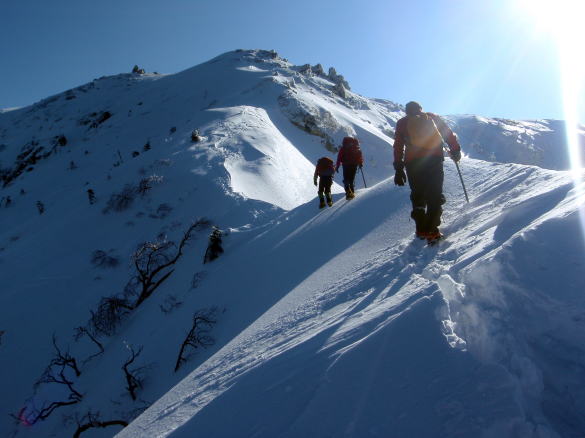 2014.3.22-23 越百山(雪山)