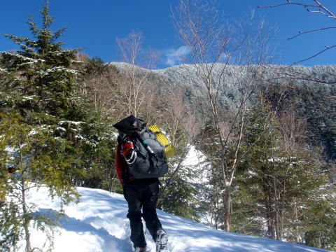 2014.3.22-23 越百山(雪山)
