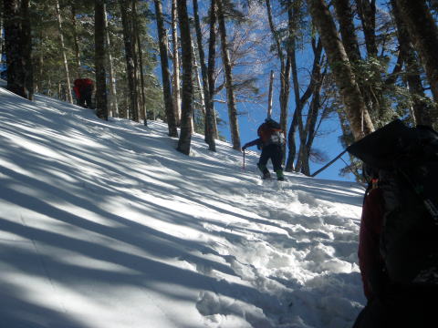 2014.3.22-23 越百山(雪山)