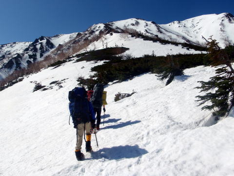 2014.5.3-5 蓮華岳~針ノ木岳(途中まで)(雪山)