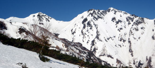 2014.5.3-5 蓮華岳~針ノ木岳(途中まで)(雪山)