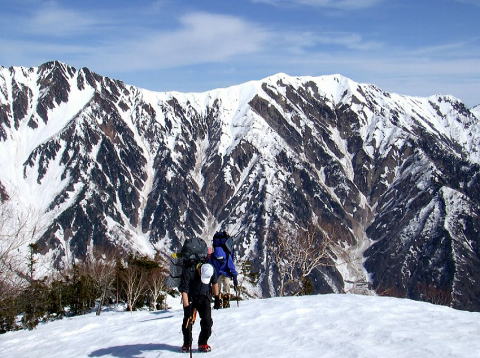 2014.5.3-5 蓮華岳~針ノ木岳(途中まで)(雪山)