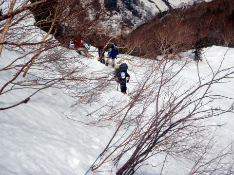 2014.5.3-5 蓮華岳~針ノ木岳(途中まで)(雪山)