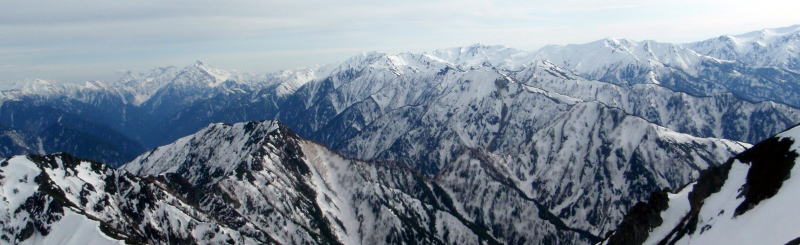 2014.5.3-5 蓮華岳~針ノ木岳(途中まで)(雪山)