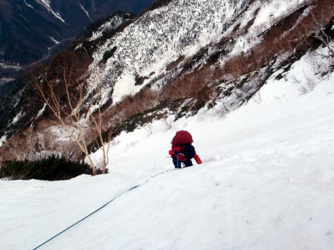 2014.5.3-5 蓮華岳~針ノ木岳(途中まで)(雪山)