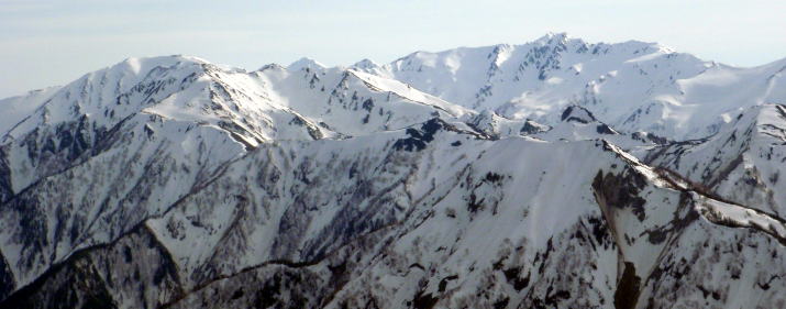 2014.5.3-5 蓮華岳~針ノ木岳(途中まで)(雪山)