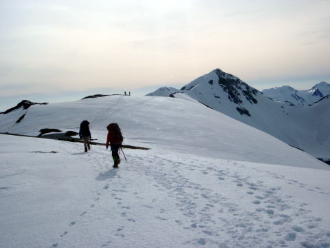2014.5.3-5 蓮華岳~針ノ木岳(途中まで)(雪山)