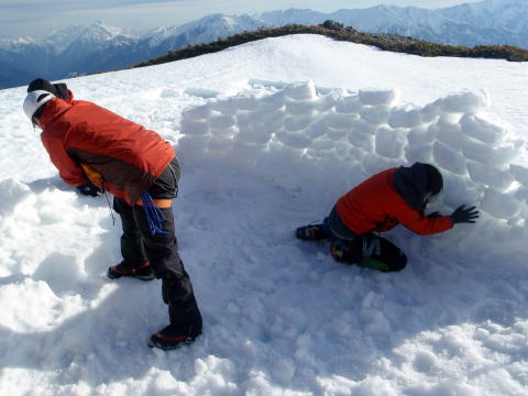2014.5.3-5 蓮華岳~針ノ木岳(途中まで)(雪山)