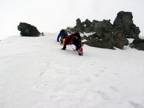 2014.5.3-5 蓮華岳~針ノ木岳(途中まで)(雪山)