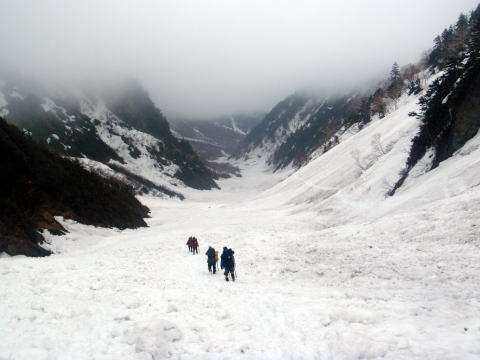 2014.5.3-5 蓮華岳~針ノ木岳(途中まで)(雪山)