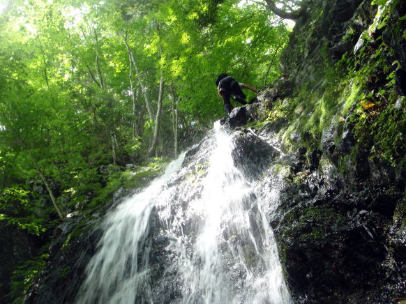 2014.7.12 逆川(沢登り)