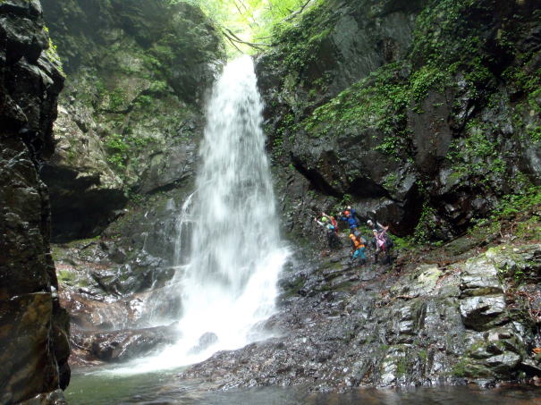 2014.7.20-21 大常木谷(沢登り)