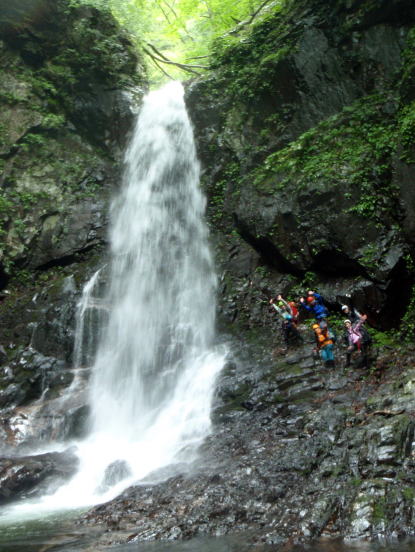2014.7.20-21 大常木谷(沢登り)
