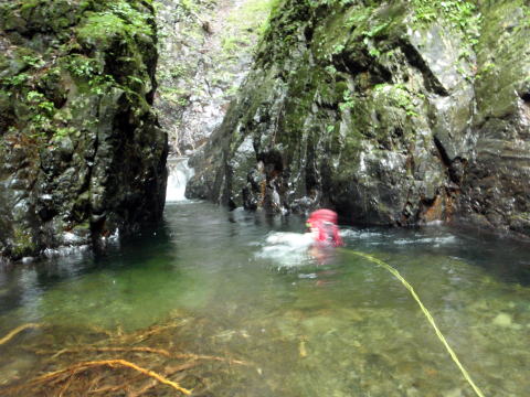 2014.7.20-21 大常木谷(沢登り)