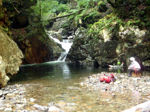 2014.7.20-21 大常木谷(沢登り)