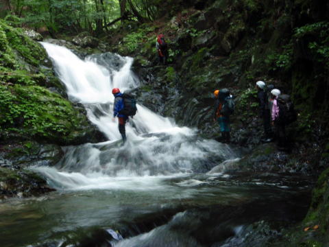 2014.7.20-21 大常木谷(沢登り)