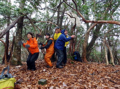 2014.11.29　鷹ノ巣山（尾根歩き）